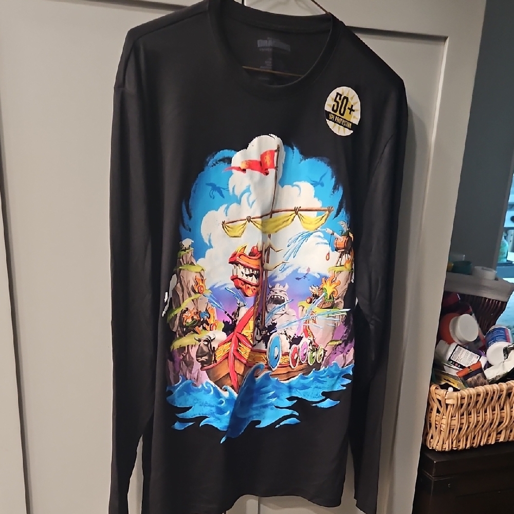 Universal Black Graphic Tee